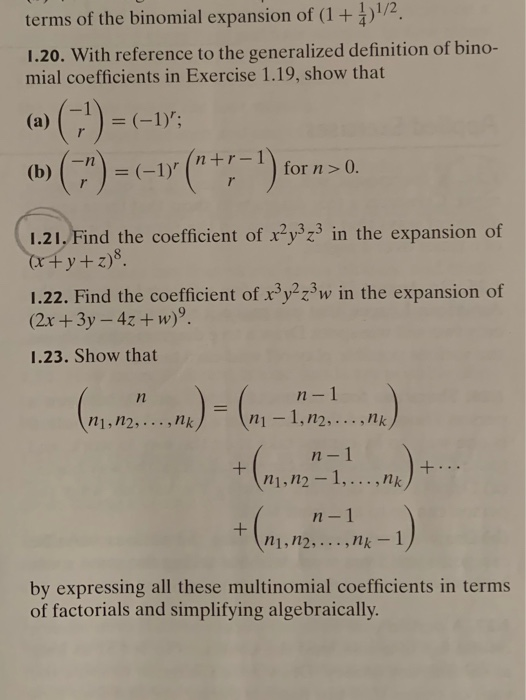Solved Find The Coefficient Of X 2y 3z 3 In The Expansion Of Chegg Com