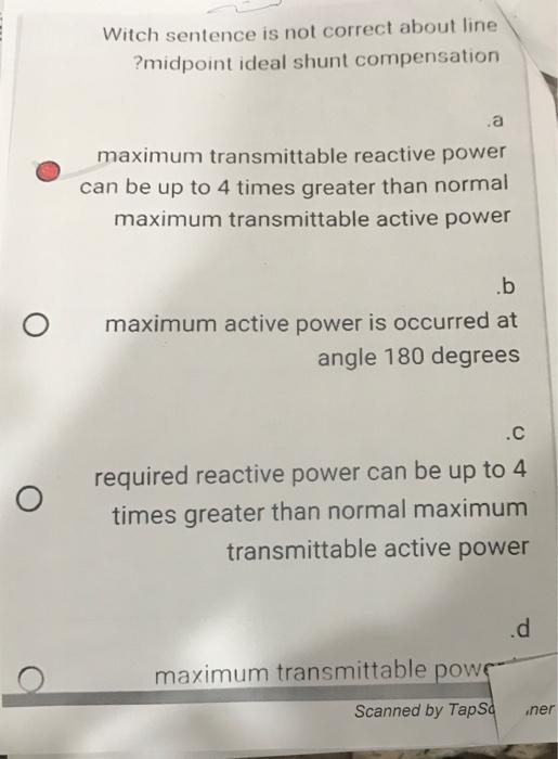 Solved Witch sentence is not correct about line ?midpoint | Chegg.com