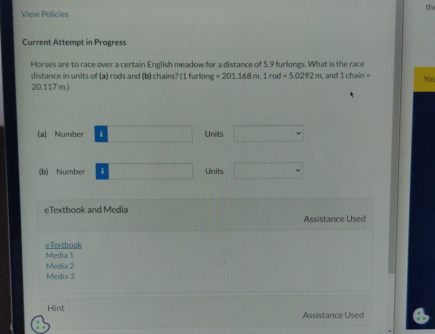 Solved Current Attempt in Progress Horses are to race over a