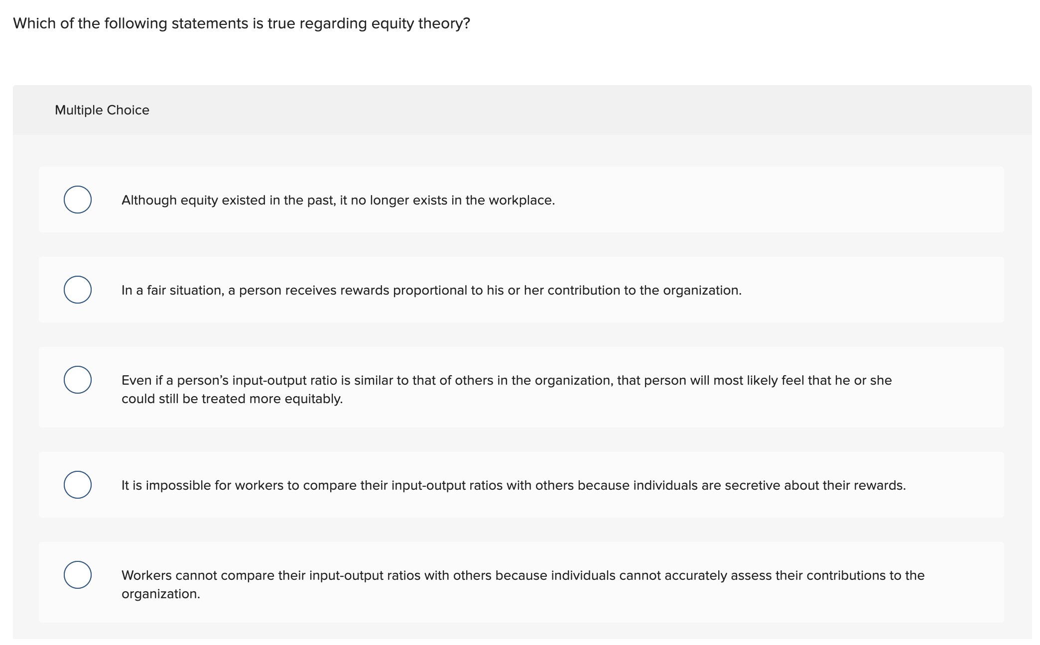 Solved Which of the following statements is true regarding | Chegg.com
