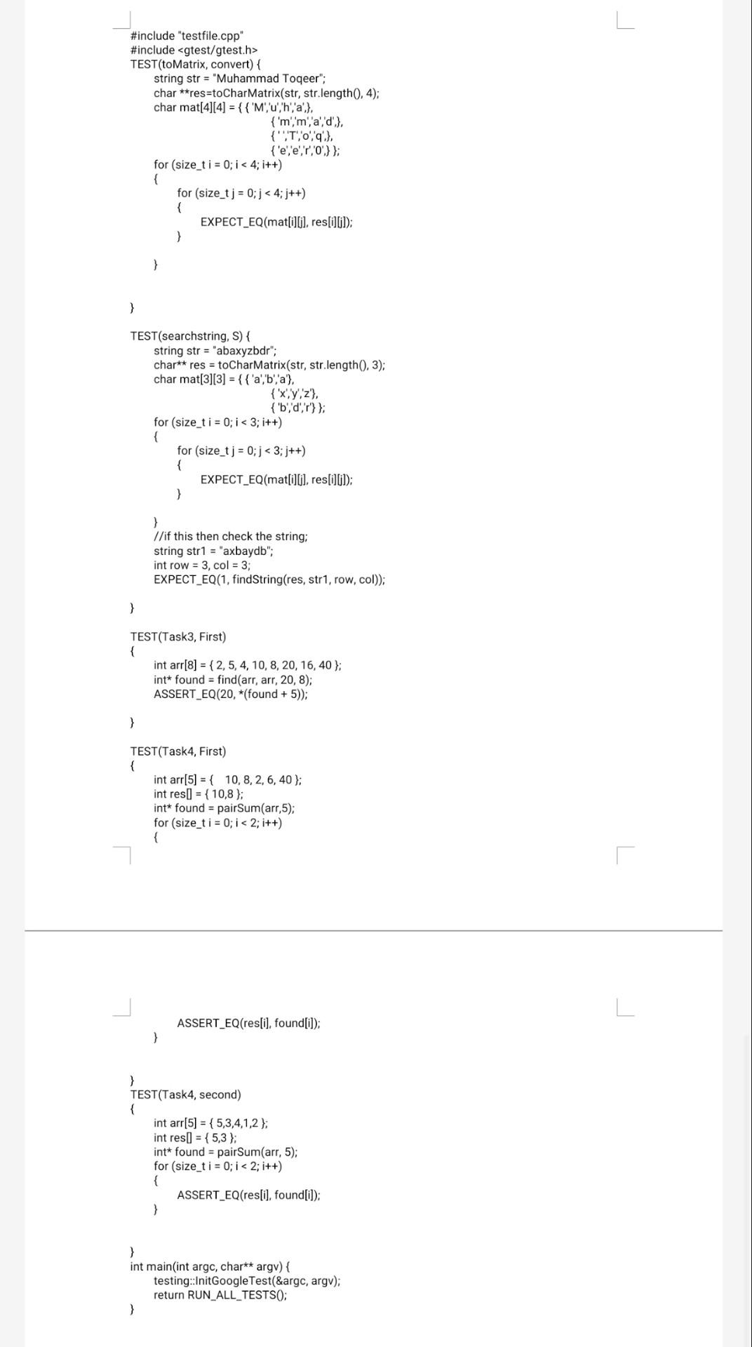 Solved Problem 1: Write a program that receives a string | Chegg.com