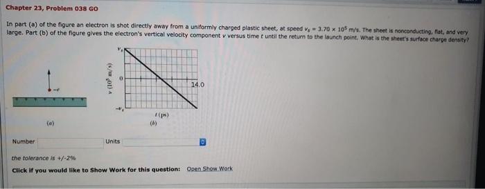 Solved Chapter 23, Problem 038 GO In part (a) of the figure | Chegg.com