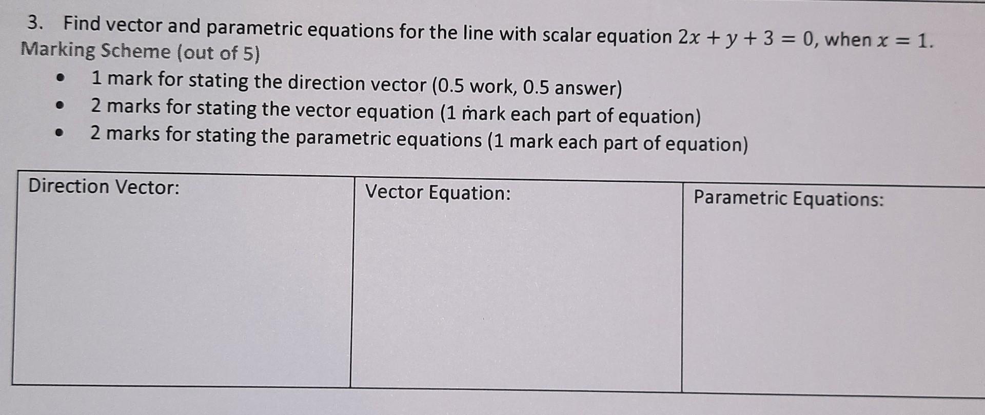 3 4 homework equations of lines answers