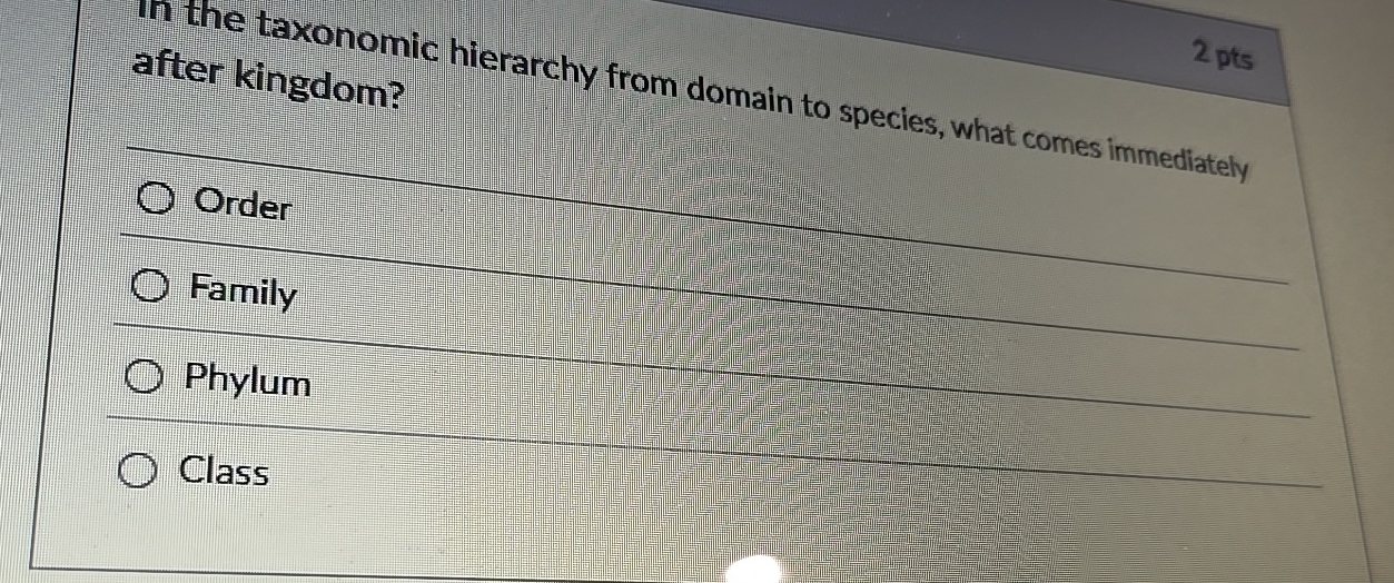 Taxonomic rank visual data 4