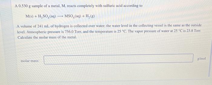 Solved A sample of an ideal gas has a volume of 3.30 L at | Chegg.com