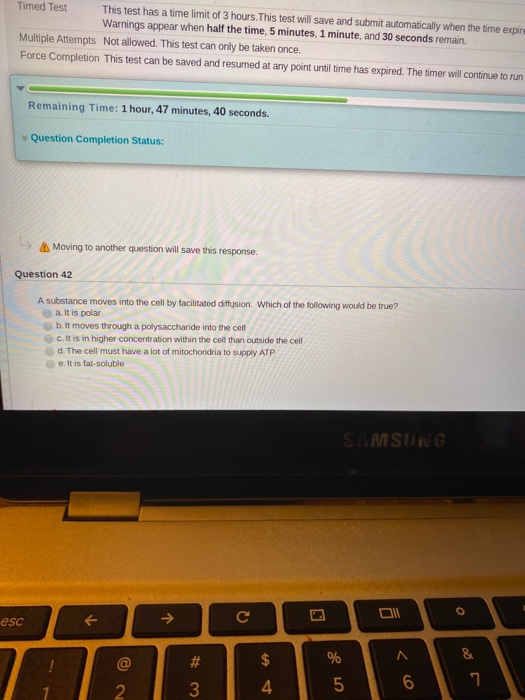 Solved Timed Test This test has a time limit of 3 hours. | Chegg.com
