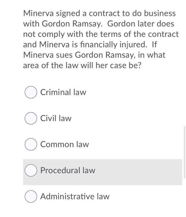 Solved This Is A Business Law Question PLEASE I Really Need | Chegg.com