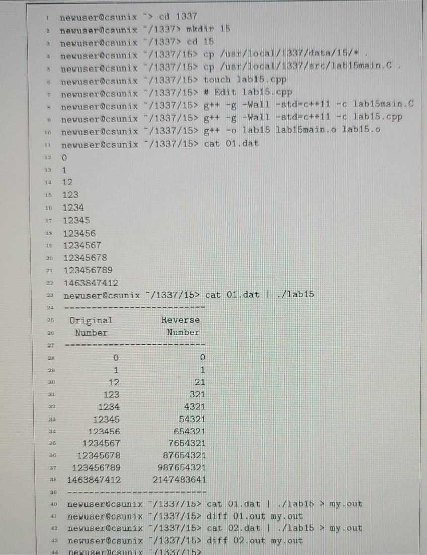 Solved Write a function that receives an unsigned int as its | Chegg.com