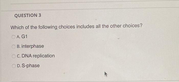 Solved QUESTION 3 Which of the following choices includes | Chegg.com