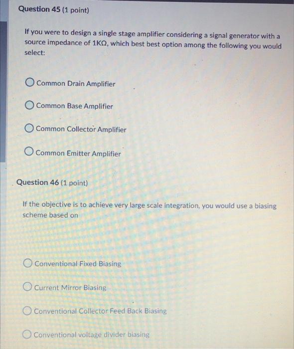 Solved You are required to design an amplifier providing a | Chegg.com