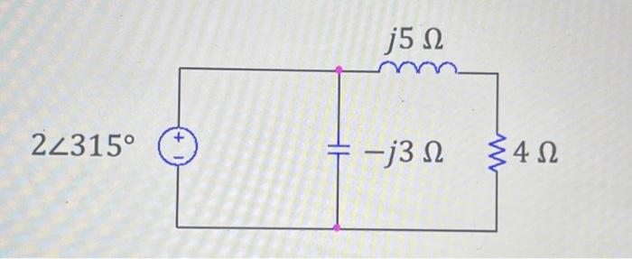 Solved Calculate The Real Power (in Watts) Supplied By The | Chegg.com