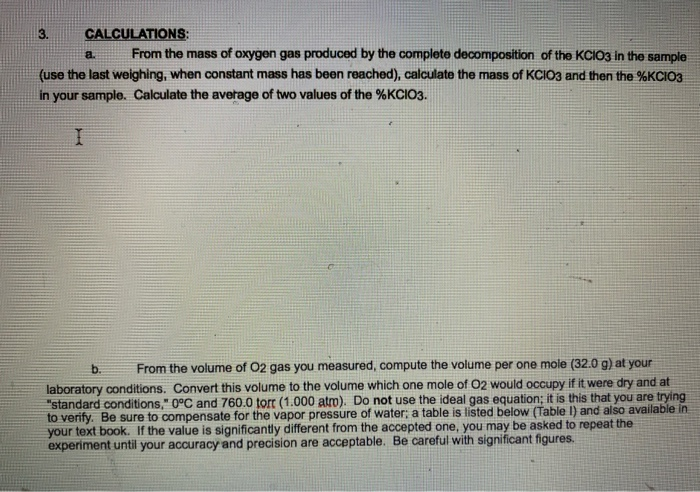 Solved molar mass of KClO3 = 122.55 gKClO3molar mass of | Chegg.com