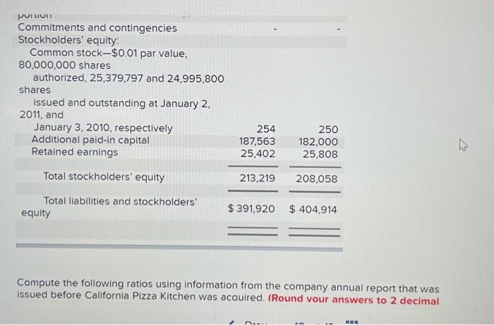 Solved California Pizza Kitchen opened its first restaurant | Chegg.com