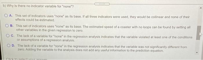 Solved Data on roller coasters at a park were analysed. A