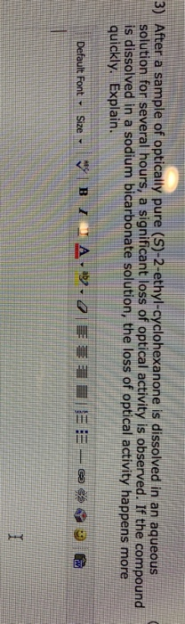 3 After A Sample Of Optically Pure Chegg Com