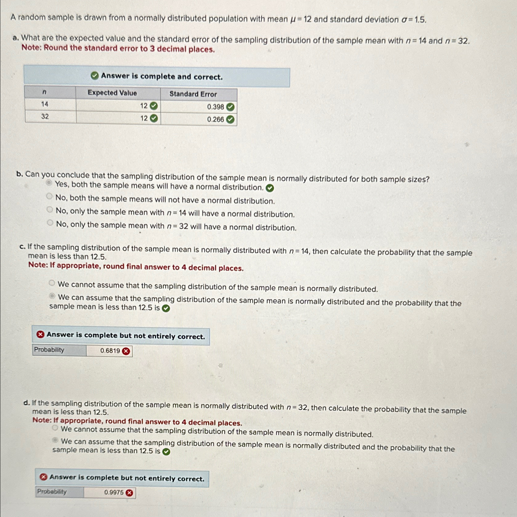 Solved Need help solving sections c and d of this problem | Chegg.com