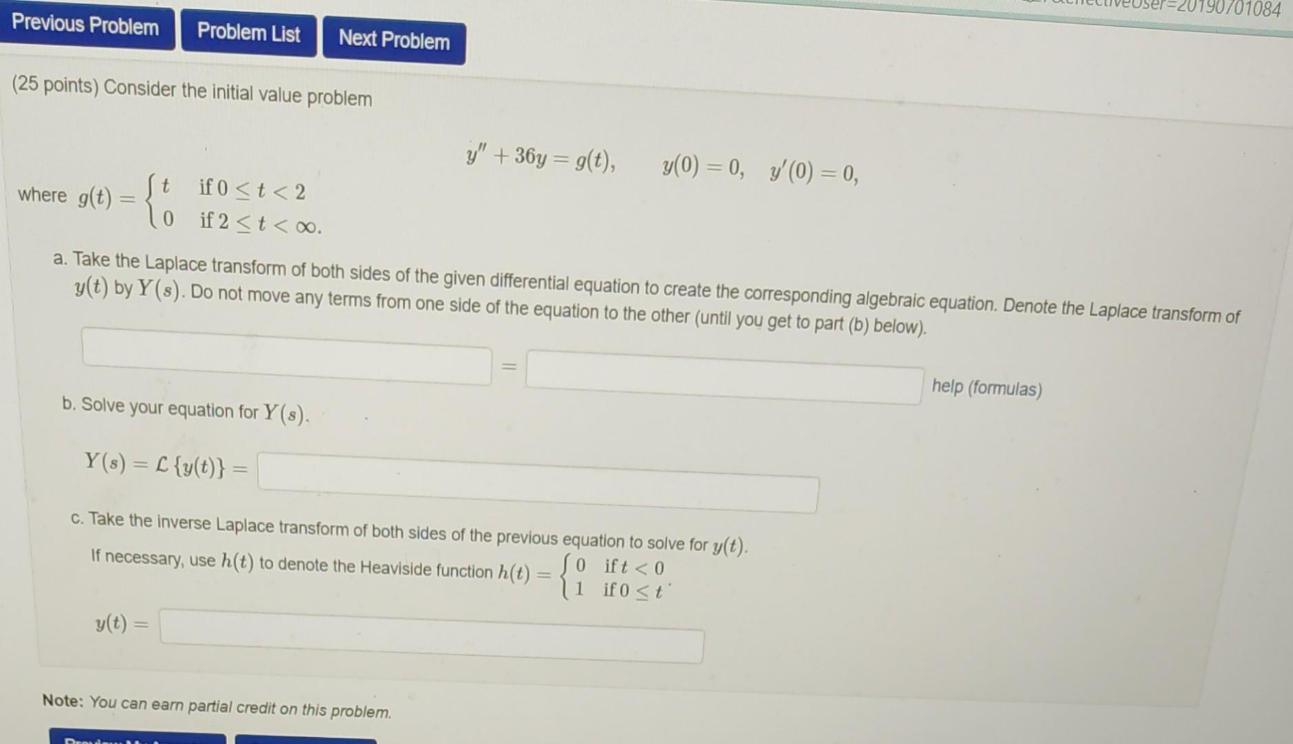 Solved (25 points) Consider the initial value problem | Chegg.com