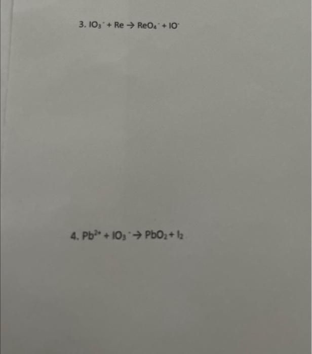 Solved Balance each redox reaction in acid solution usinf | Chegg.com