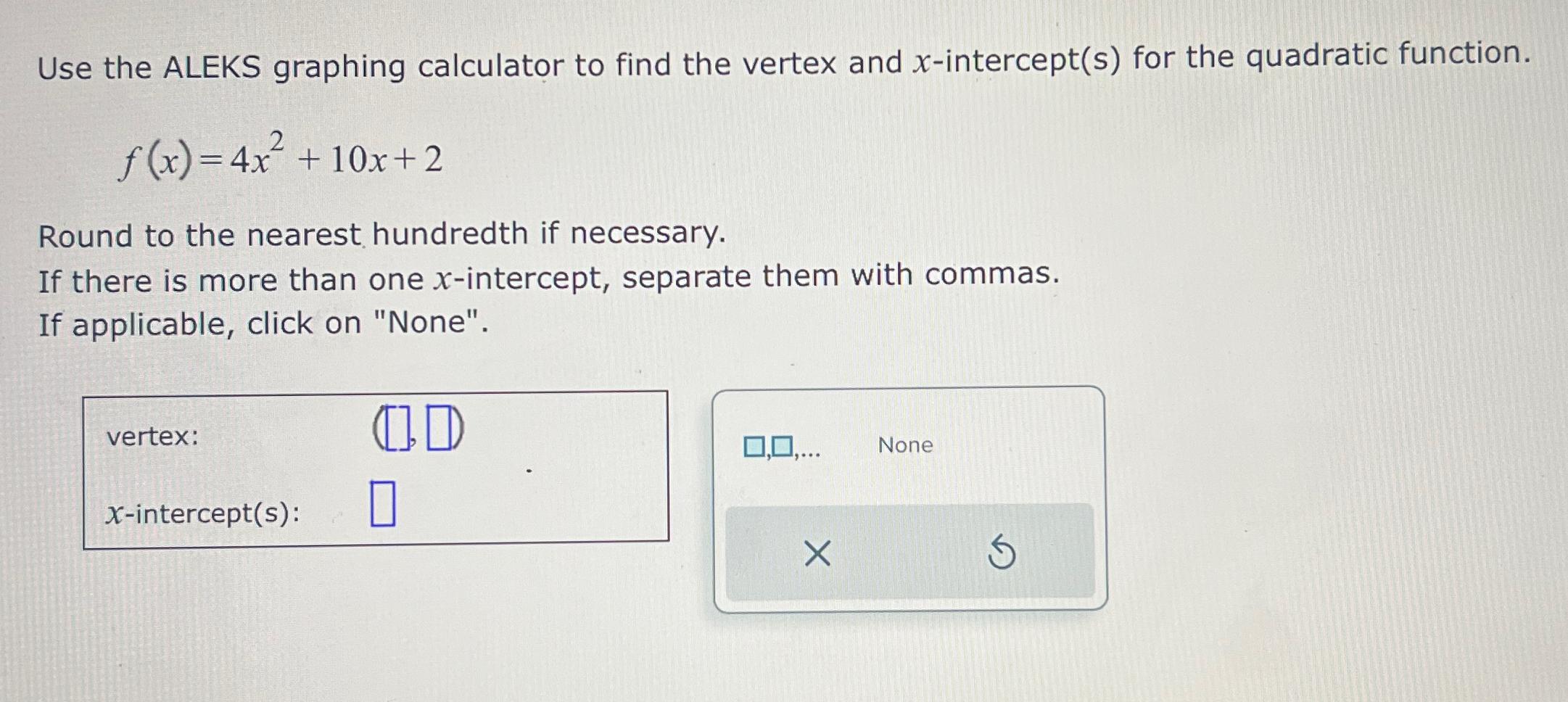 Vertex calculator on sale