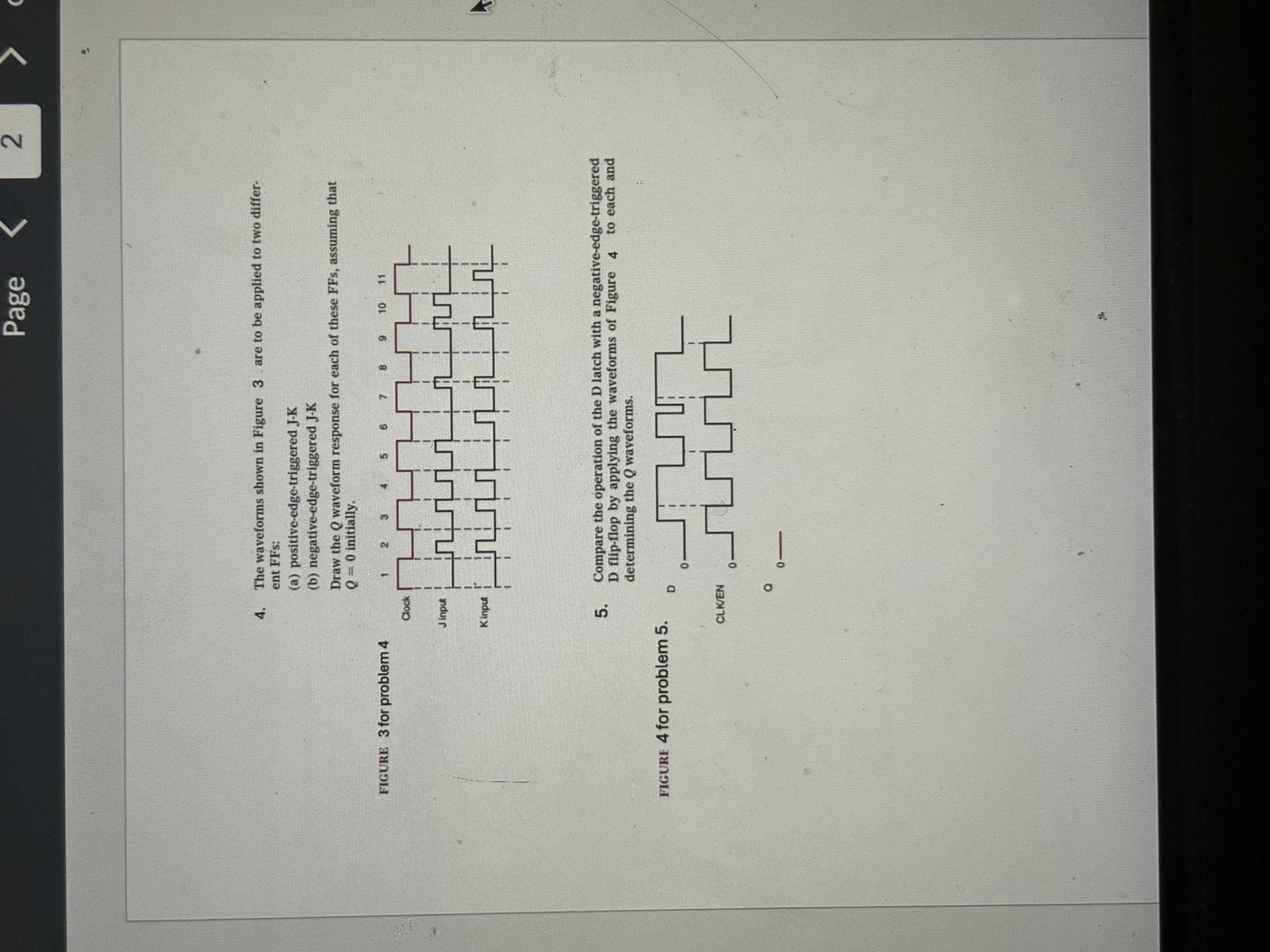 Solved Page24. ﻿The waveforms shown in Figure 3 ﻿are to be | Chegg.com