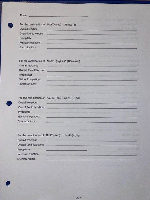Solved Date Name Lab Partner Laboratory Questions on Double | Chegg.com