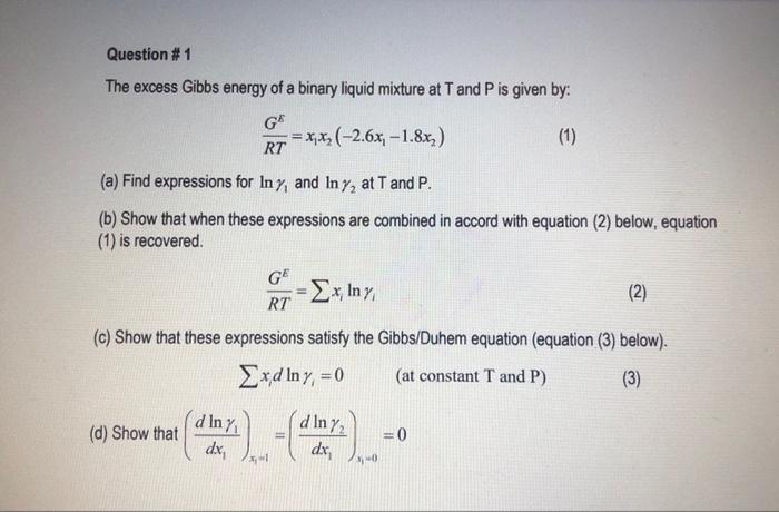 solved-the-excess-gibbs-energy-of-a-binary-liquid-mixture-at-chegg