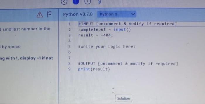 Solved G Question: 1 of 1 2 WN 3 Write a program to find | Chegg.com