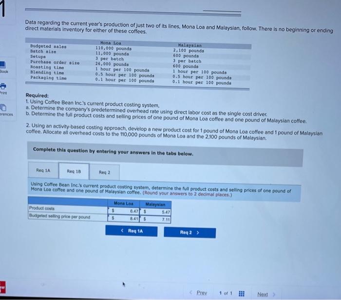 Solved Problem 5-42 Volume-Based Costing versus ABC [LO 5-2, | Chegg.com