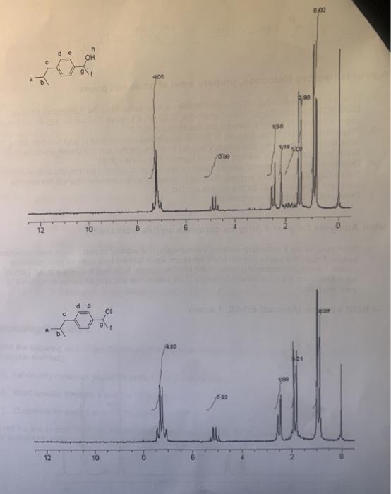 Solved NMR Analysis for part 1 (may be complete on this | Chegg.com