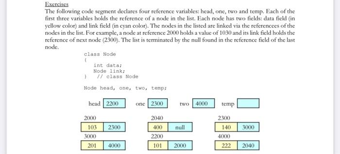 Solved USING JAVA g. Write a program segment to remove those | Chegg.com