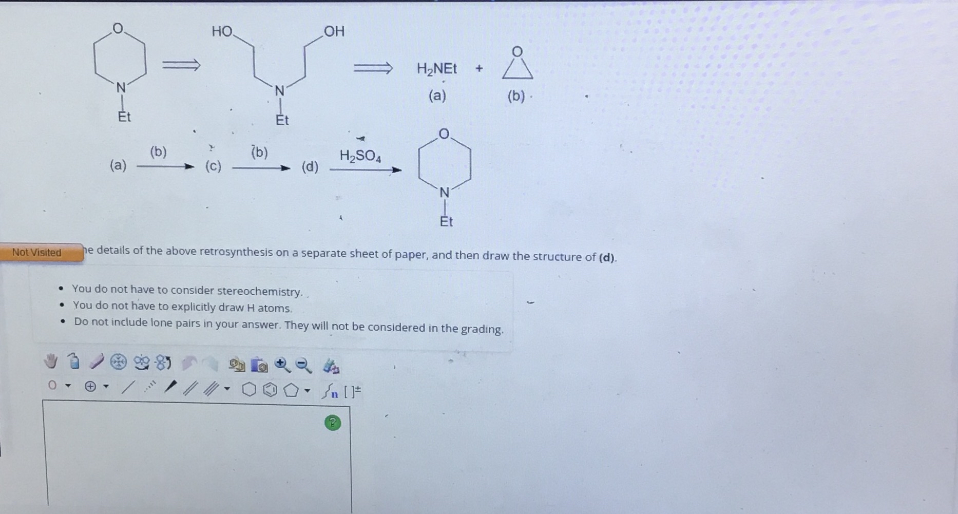 Solved Lle details of the above retrosynthesis on a separate | Chegg.com