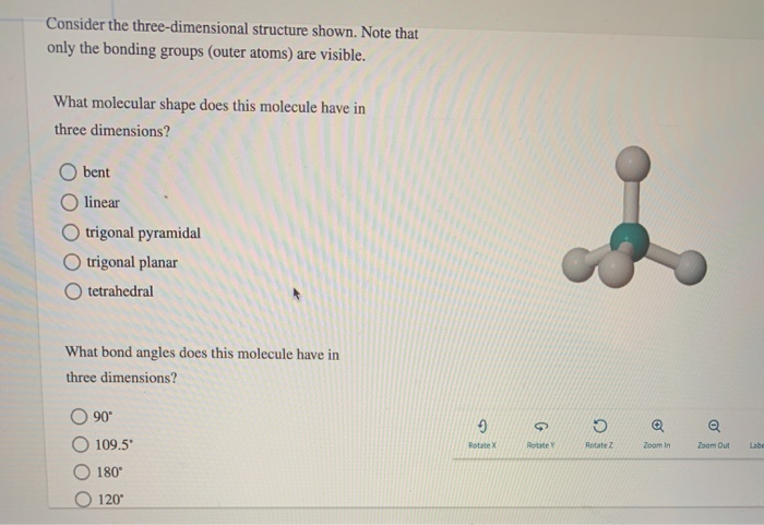 Solved Consider The Three-dimensional Structure Shown. Note | Chegg.com