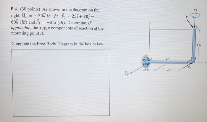 Solved P.4. (30 points) As shown in the diagram on the | Chegg.com