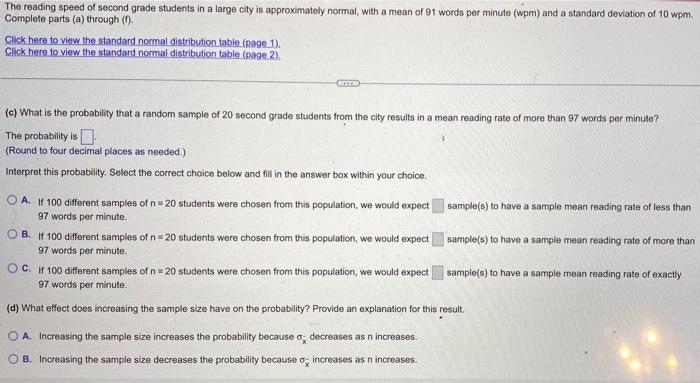 solved-the-reading-speed-of-second-grade-students-in-a-large-chegg