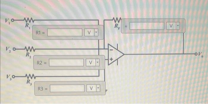 Solved Learning Goal To Analyze Op Amps That Sum Different Chegg Com