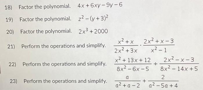 factor the polynomial 6y 2 24y 18