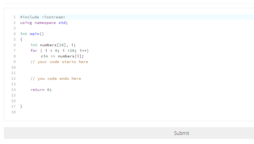 Solved Assignment 3-B: Values frequency in an array Collapse | Chegg.com