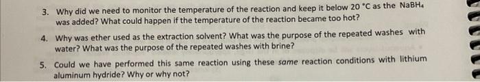 Solved Answer three four and five according to the reaction | Chegg.com