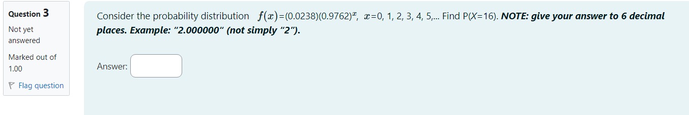 Solved Consider the probability distribution | Chegg.com