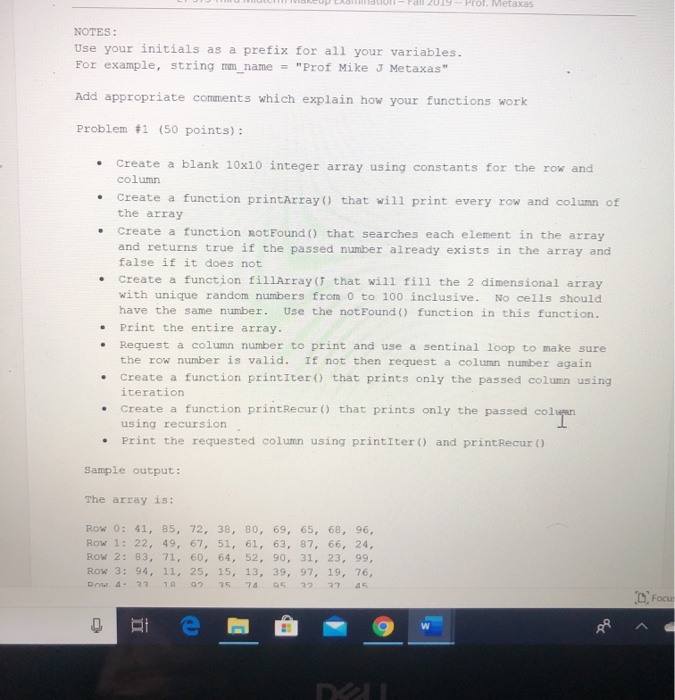 Solved Problem #2 (20 points): Modify the above program so | Chegg.com