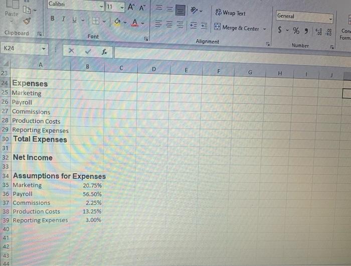 COMPUTER APPLICATIONS II EXCEL CHALLENGE TEST PART 2 | Chegg.com