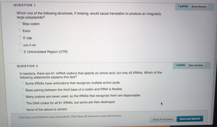Solved QUESTION 1 1 points Save Answer Which one of the | Chegg.com