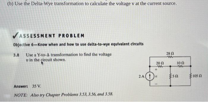 Solved (b) Use the Delta-Wye transformation to calculate the | Chegg.com