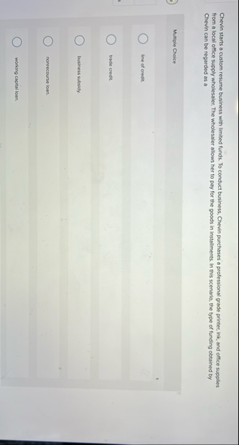 Solved Chevin starts a custom resume - Image