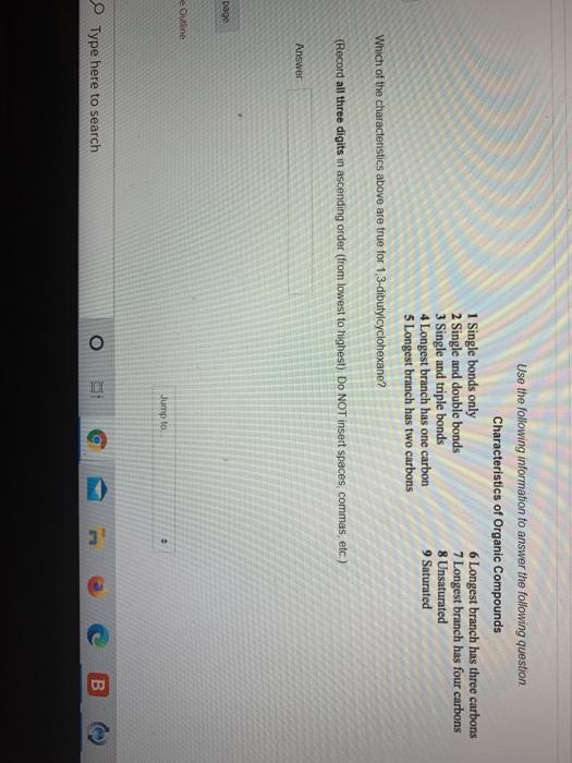 Solved Use the following information to answer the next | Chegg.com