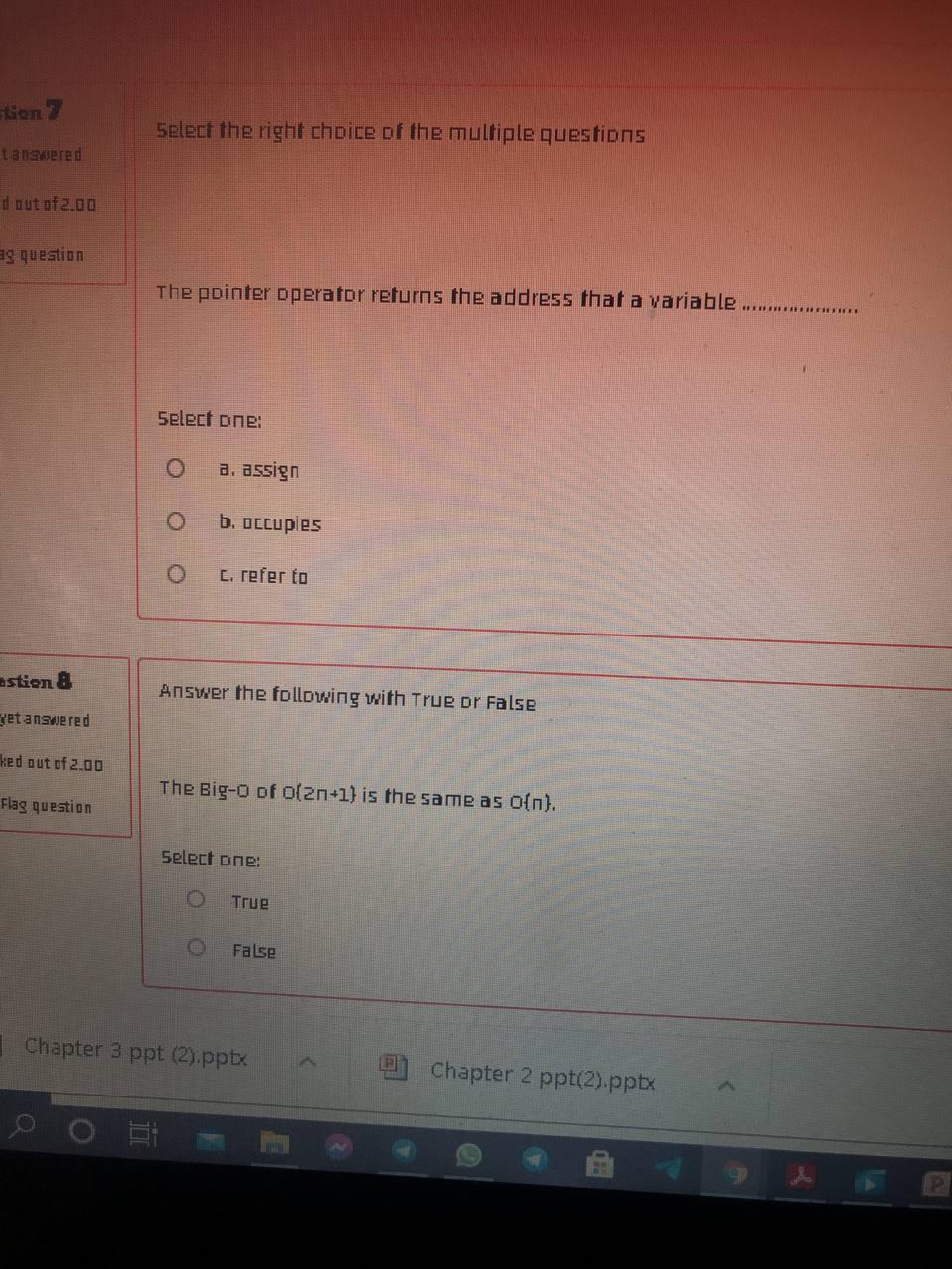 Solved stion? Select the right choice of the multiple | Chegg.com