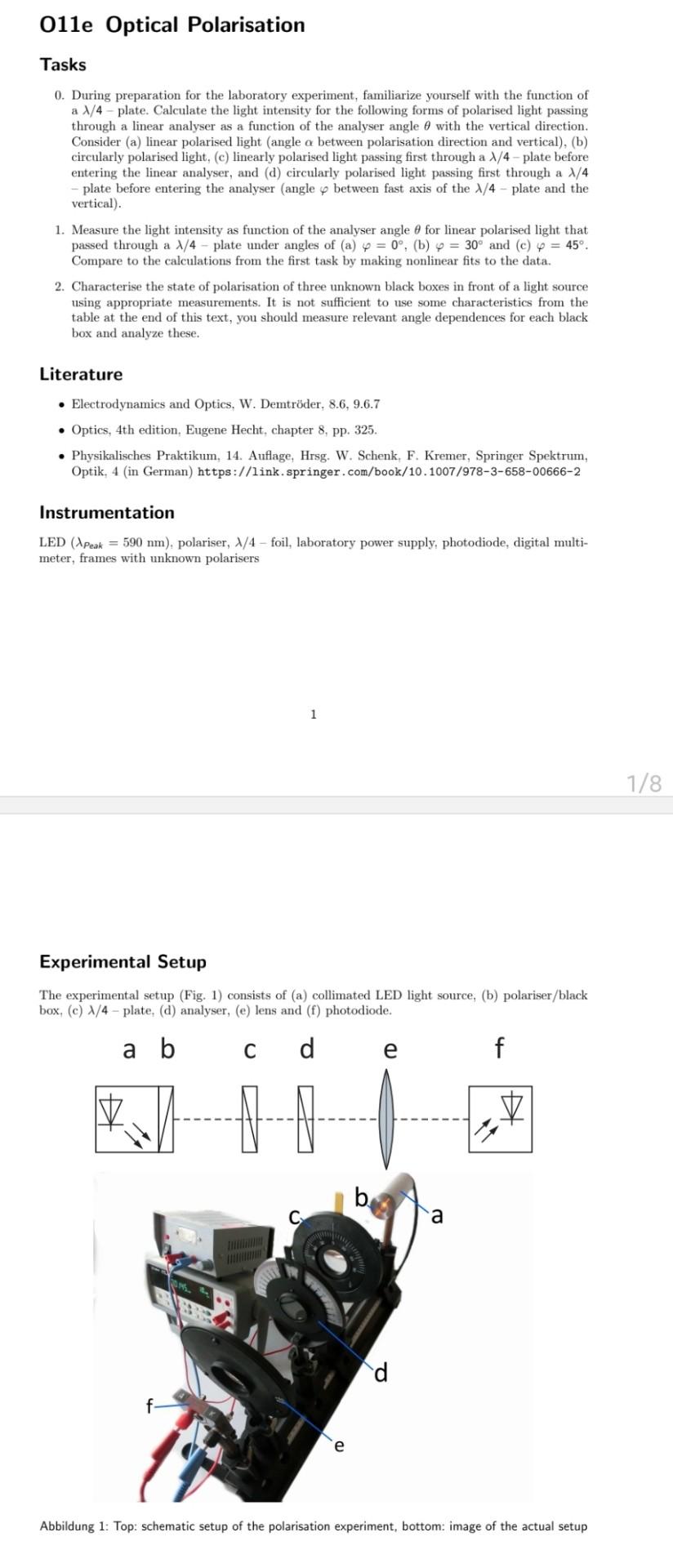 polarisation experiment viva questions