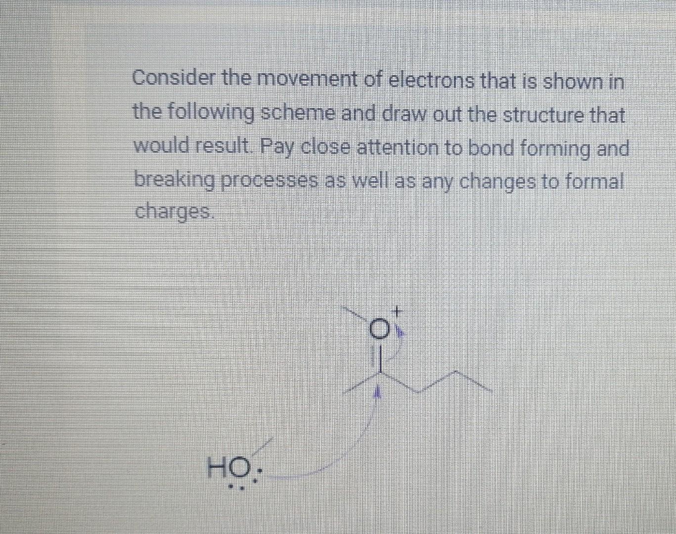 Solved Consider the movement of electrons that is shown in | Chegg.com