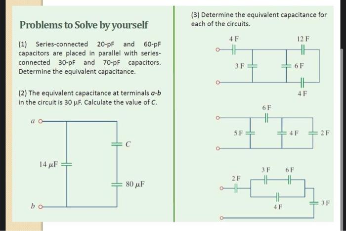 Solved Problems to Solve by yourself (1) Series-connected | Chegg.com