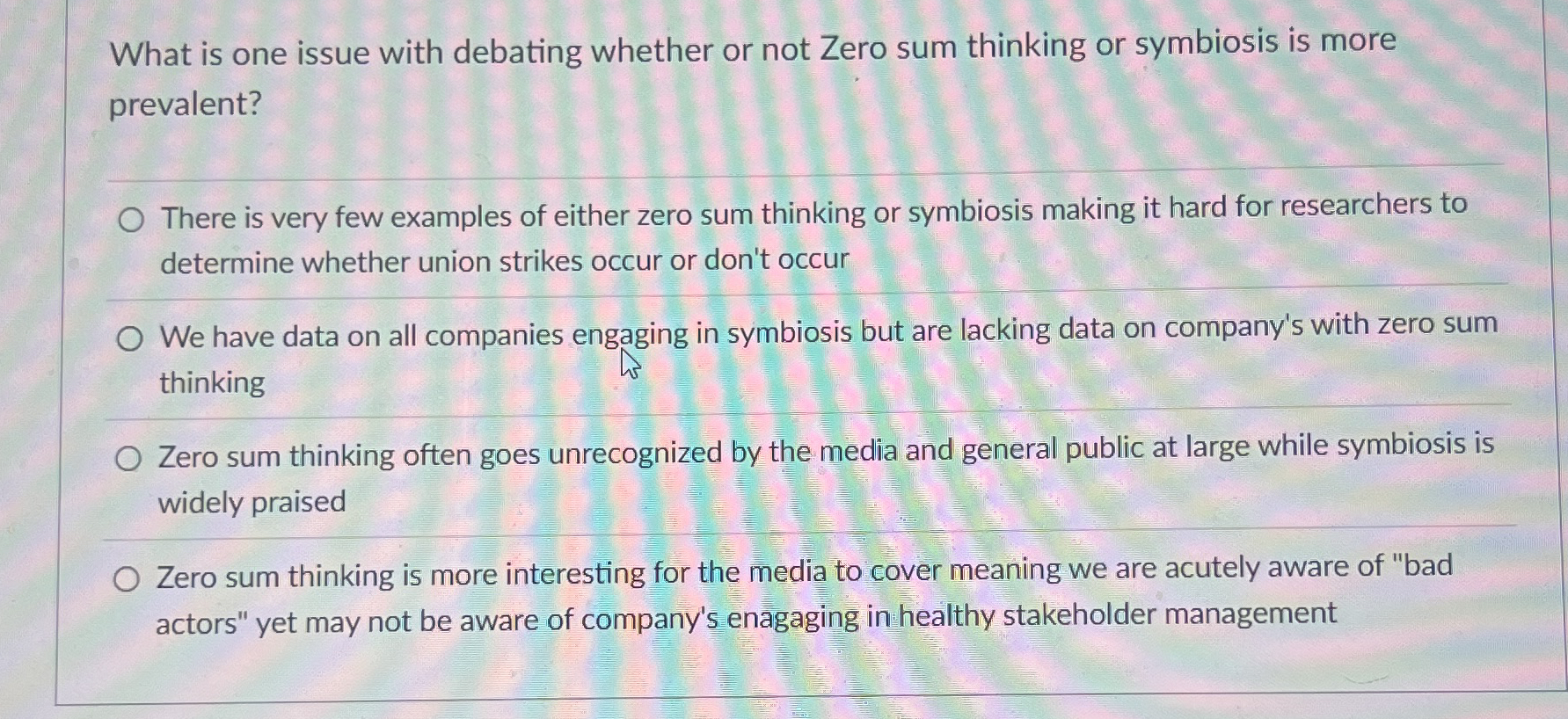 Solved What is one issue with debating whether or not Zero | Chegg.com